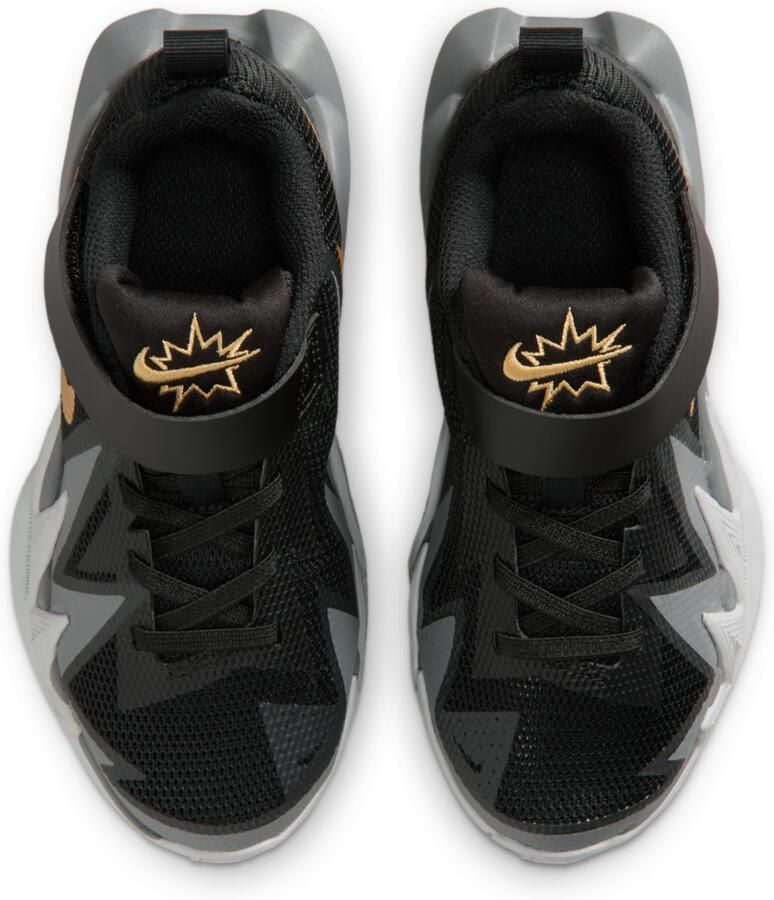 Nike S.T. Dynamite basketbalschoen voor kids Zwart - Foto 2