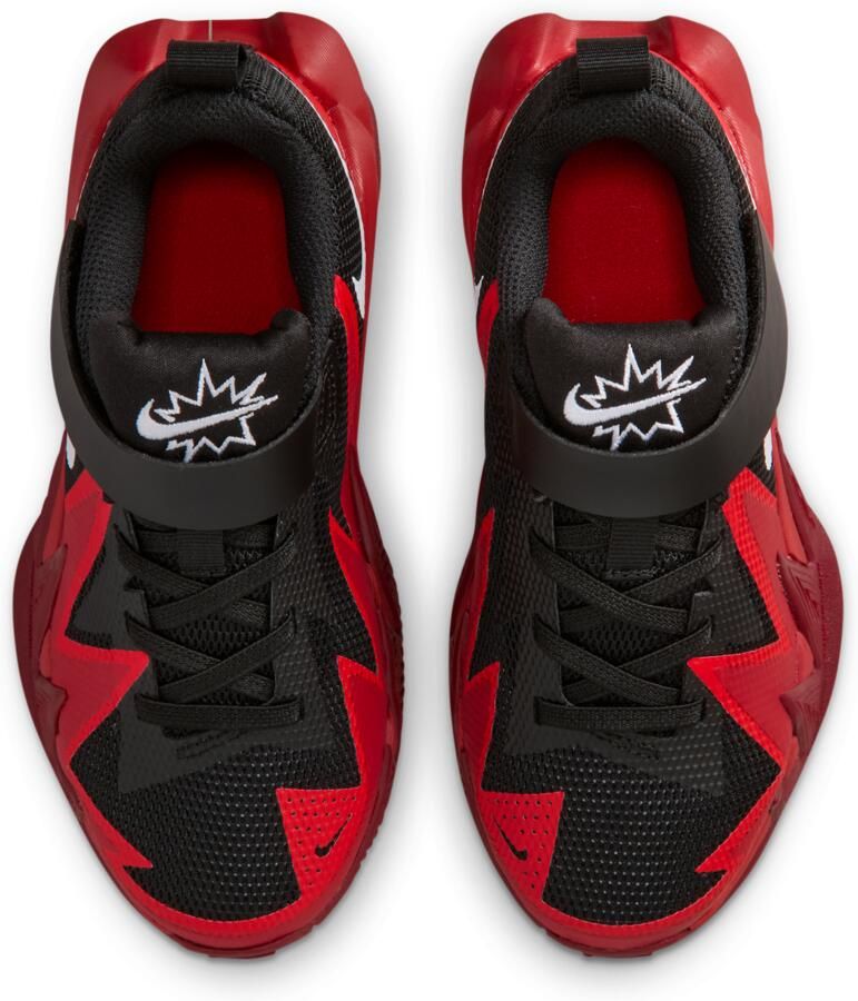 Nike S.T. Dynamite basketbalschoen voor kids Zwart - Foto 2