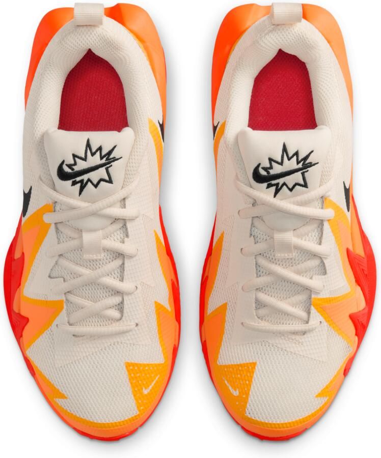 Nike S.T. Dynamite basketbalschoenen voor kids Wit - Foto 2