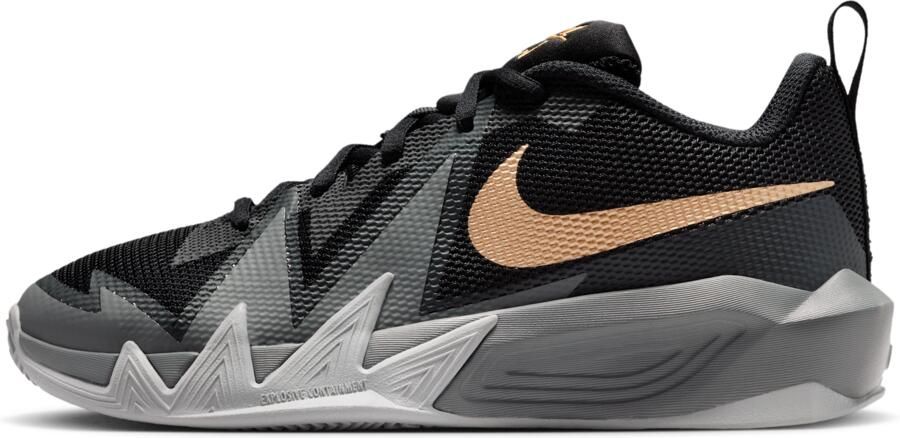 Nike S.T. Dynamite basketbalschoenen voor kids Zwart