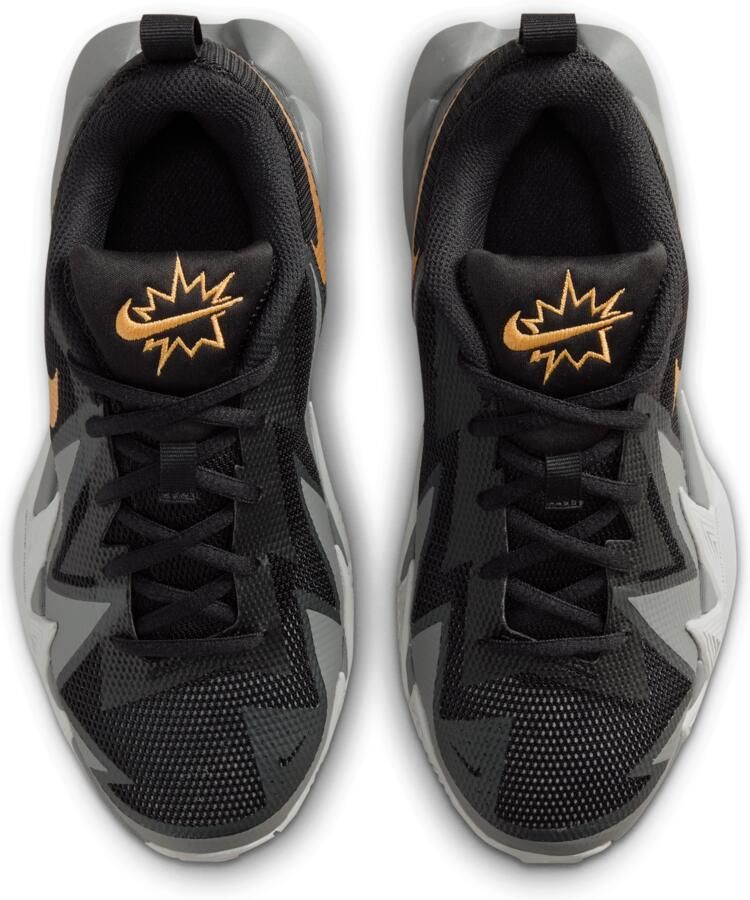 Nike S.T. Dynamite basketbalschoenen voor kids Zwart - Foto 2