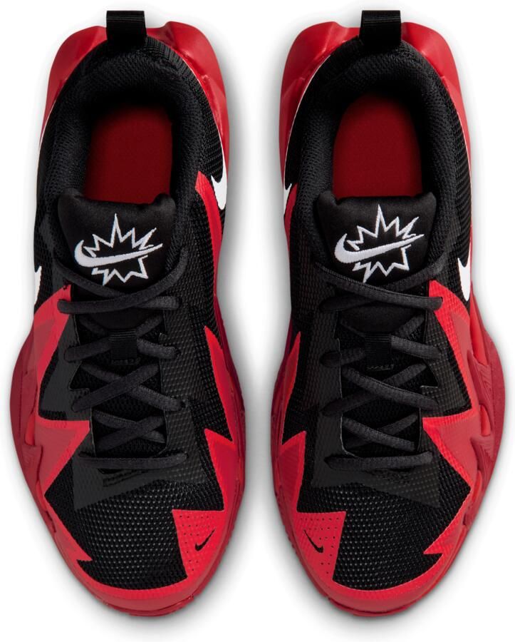 Nike S.T. Dynamite basketbalschoenen voor kids Zwart - Foto 2