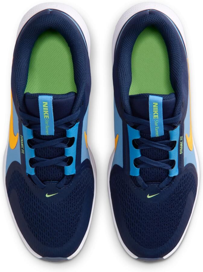 Nike Star Runner 5 hardloopschoenen voor kids Blauw - Foto 2