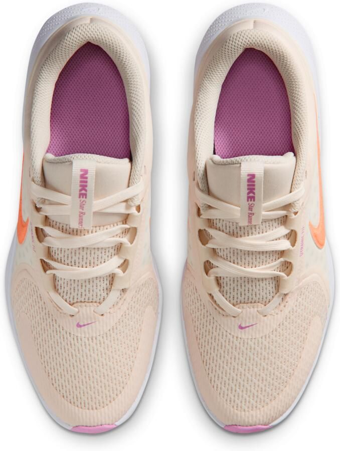 Nike Star Runner 5 hardloopschoenen voor kids Wit - Foto 2