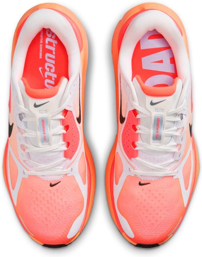 Nike Structure Plus hardloopschoenen voor dames (straat) Wit - Foto 2