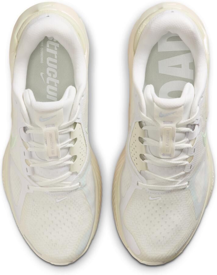 Nike Structure Plus hardloopschoenen voor dames (straat) Wit - Foto 2