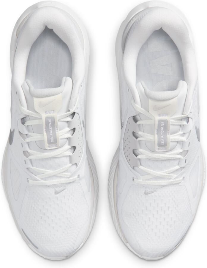 Nike Structure Plus hardloopschoenen voor dames (straat) Wit - Foto 2