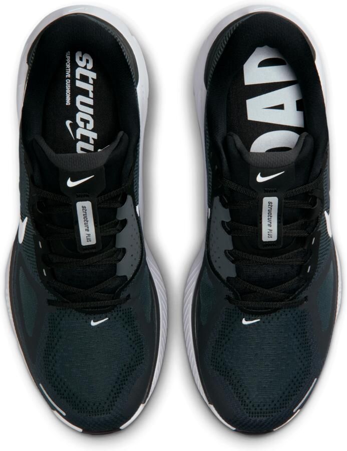 Nike Structure Plus hardloopschoenen voor heren (straat) Zwart - Foto 2