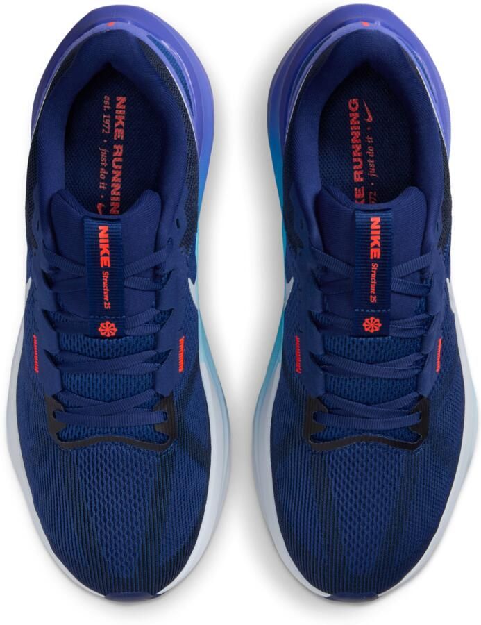 Nike Structure 25 hardloopschoenen voor heren (straat) Grijs