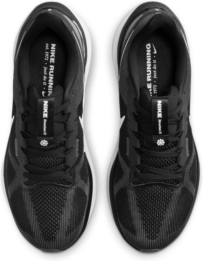 Nike Structure 25 hardloopschoenen voor heren (straat) Zwart - Foto 2