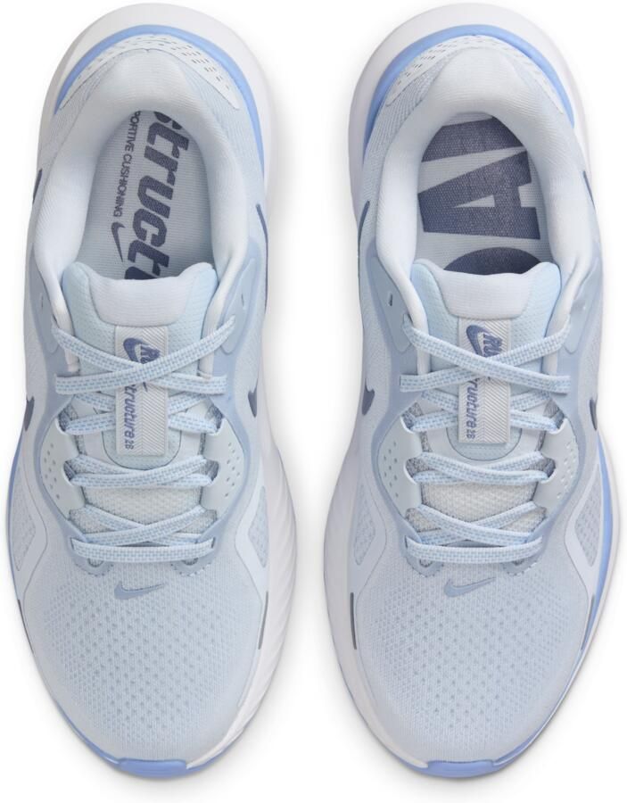 Nike Structure 26 hardloopschoenen voor dames (straat) Grijs - Foto 2