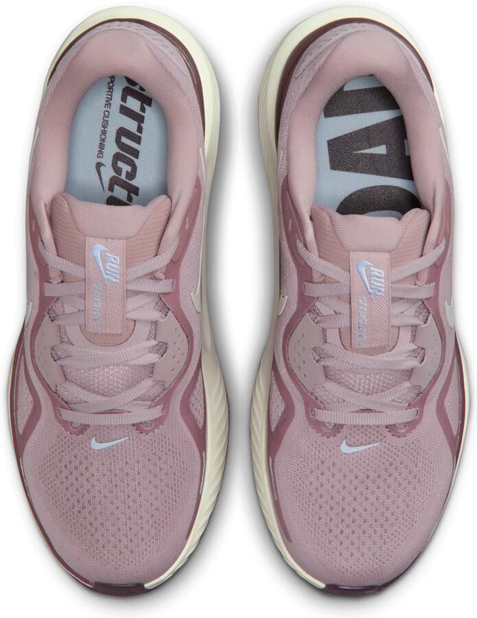 Nike Structure 26 hardloopschoenen voor dames (straat) Roze - Foto 2