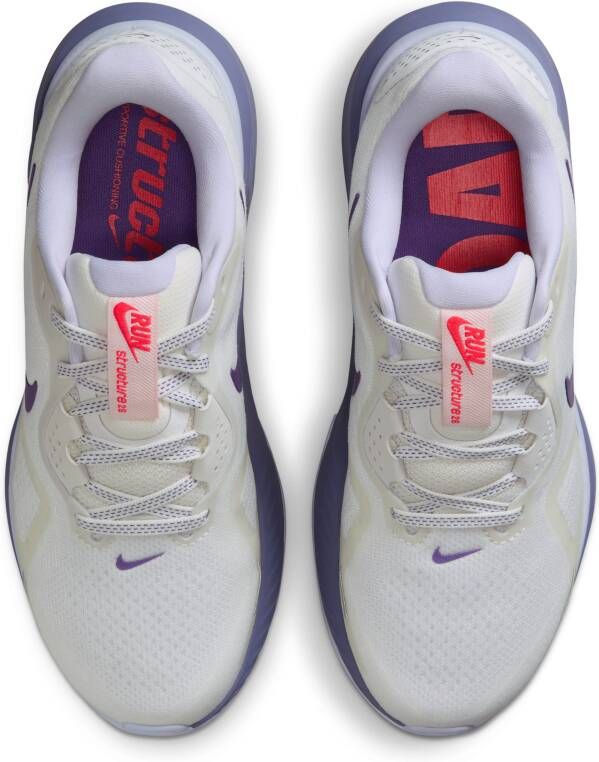 Nike Structure 26 hardloopschoenen voor dames (straat) Wit