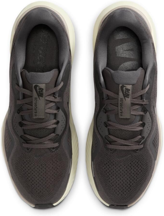 Nike Structure 26 hardloopschoenen voor heren (straat) Bruin