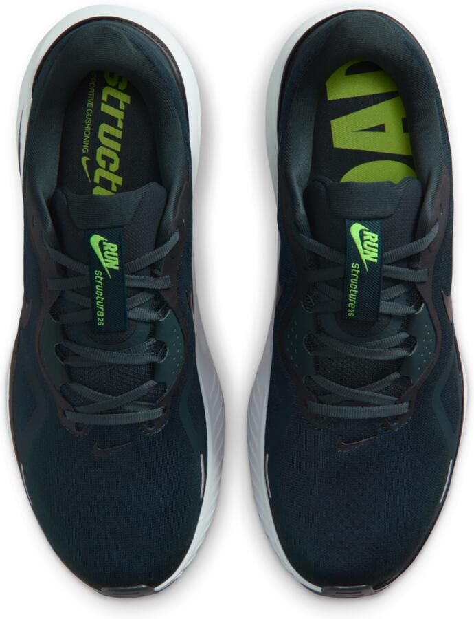 Nike Structure 26 hardloopschoenen voor heren (straat) Groen