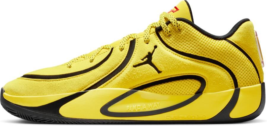 Jordan Tatum Sneakers Heren Geel Leer