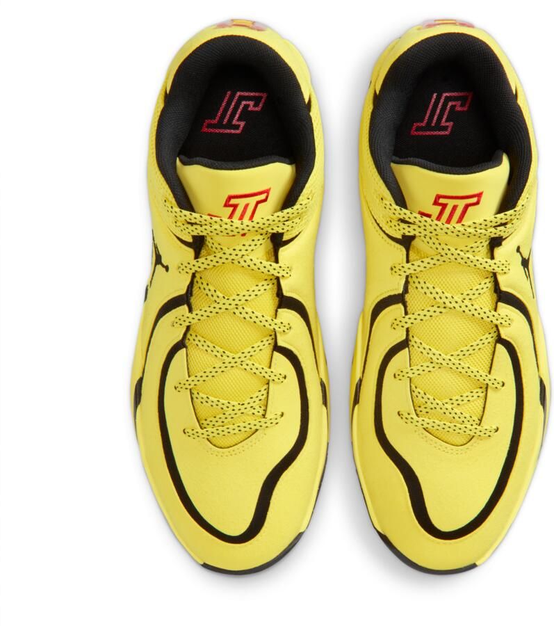 Jordan Tatum Sneakers Heren Geel Leer - Foto 2