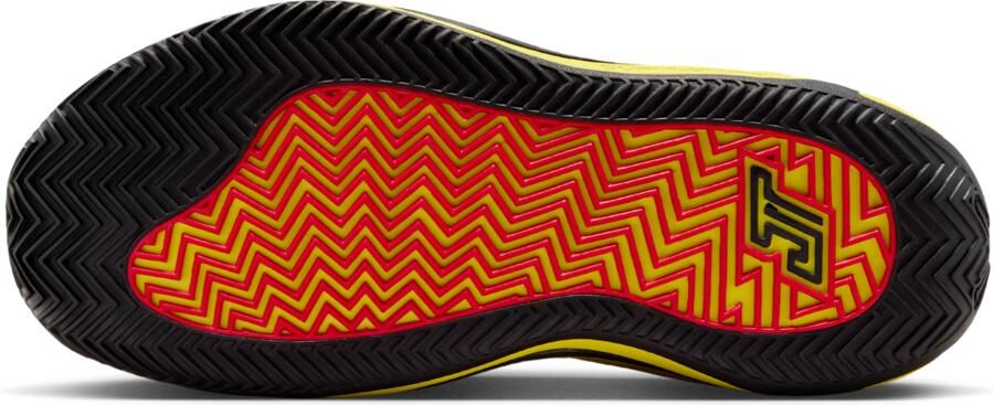 Jordan Tatum Kindersneakers Geel Leer - Foto 4