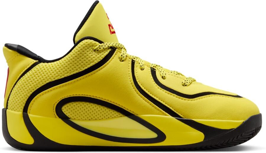 Jordan Tatum Kindersneakers Geel Leer - Foto 3