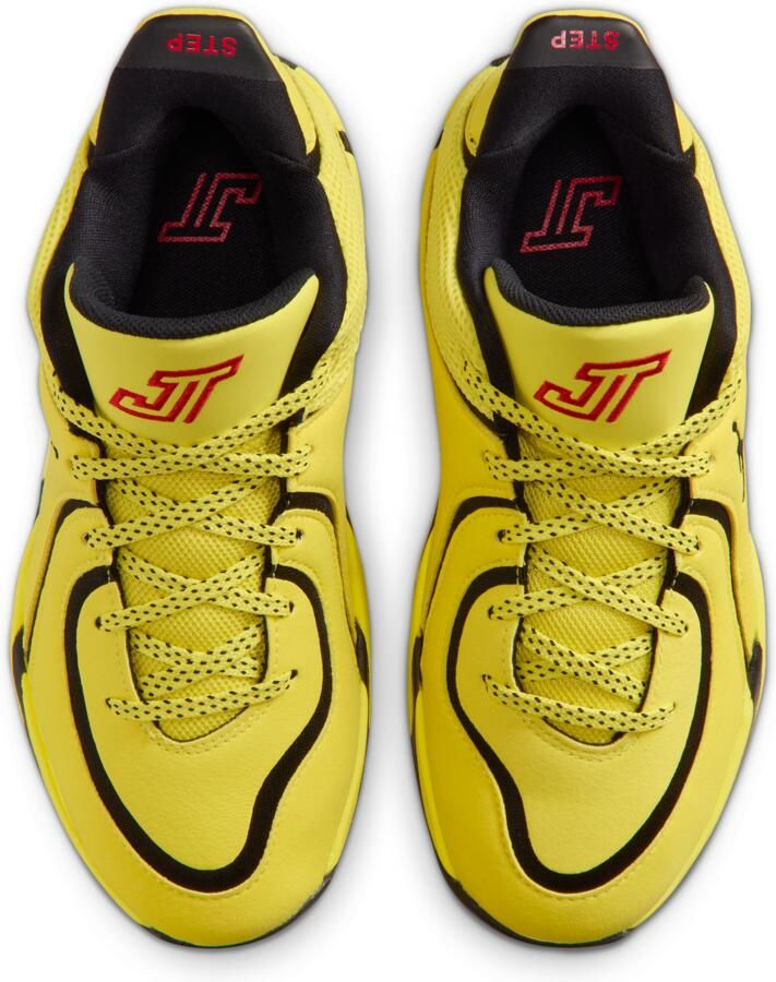 Jordan Tatum Kindersneakers Geel Leer - Foto 2