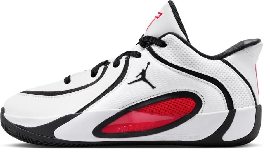 Jordan Tatum Kindersneakers Wit Leer