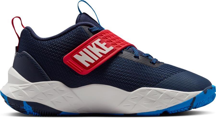 Nike Team Hustle D 12 basketbalschoenen voor kids Blauw - Foto 3