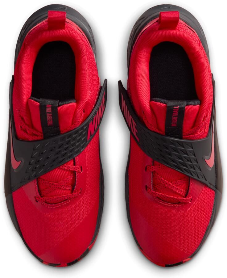 Nike Team Hustle D 12 basketbalschoenen voor kids Rood - Foto 2