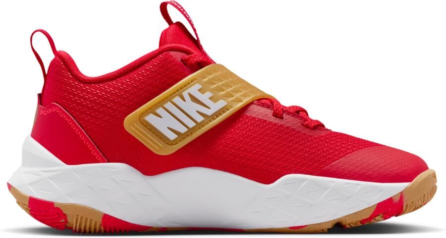 Nike Team Hustle D 12 basketbalschoenen voor kids Rood - Foto 3