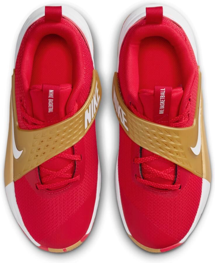 Nike Team Hustle D 12 basketbalschoenen voor kids Rood - Foto 2