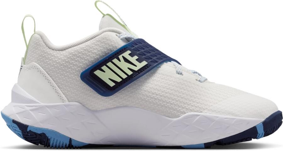 Nike Team Hustle D 12 basketbalschoenen voor kids Wit - Foto 3