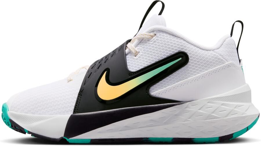 Nike Team Hustle D 12 basketbalschoenen voor kids Wit