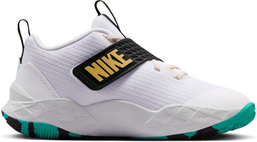 Nike Team Hustle D 12 basketbalschoenen voor kids Wit - Foto 3