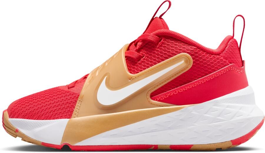 Nike Team Hustle D 12 kleuterschoenen Rood