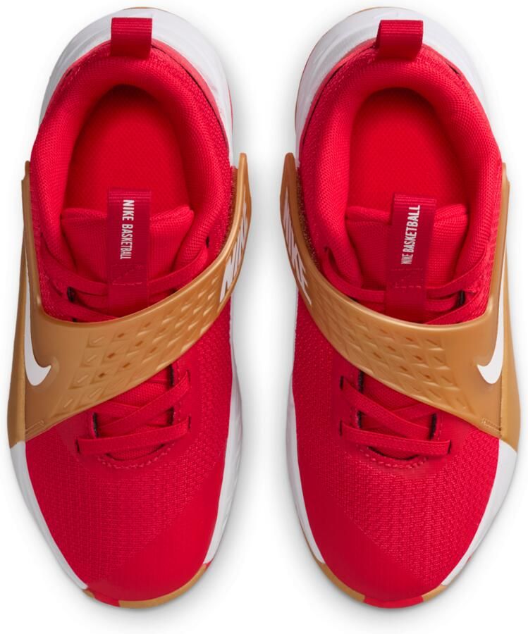 Nike Team Hustle D 12 kleuterschoenen Rood - Foto 2