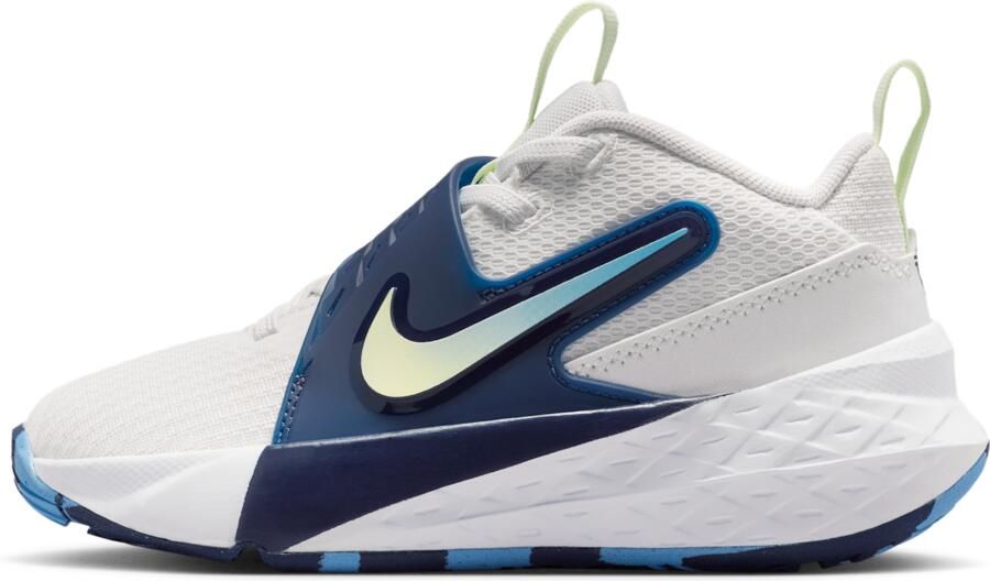 Nike Team Hustle D 12 kleuterschoenen Wit