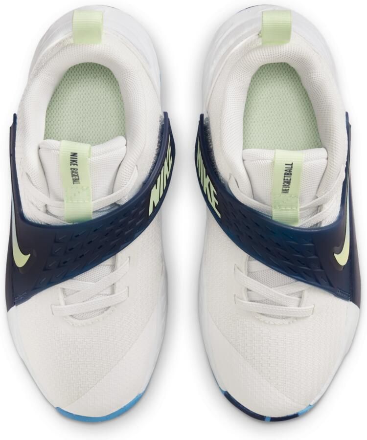 Nike Team Hustle D 12 kleuterschoenen Wit - Foto 2