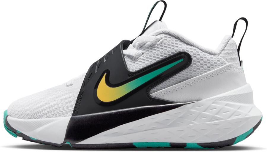 Nike Team Hustle D 12 kleuterschoenen Wit