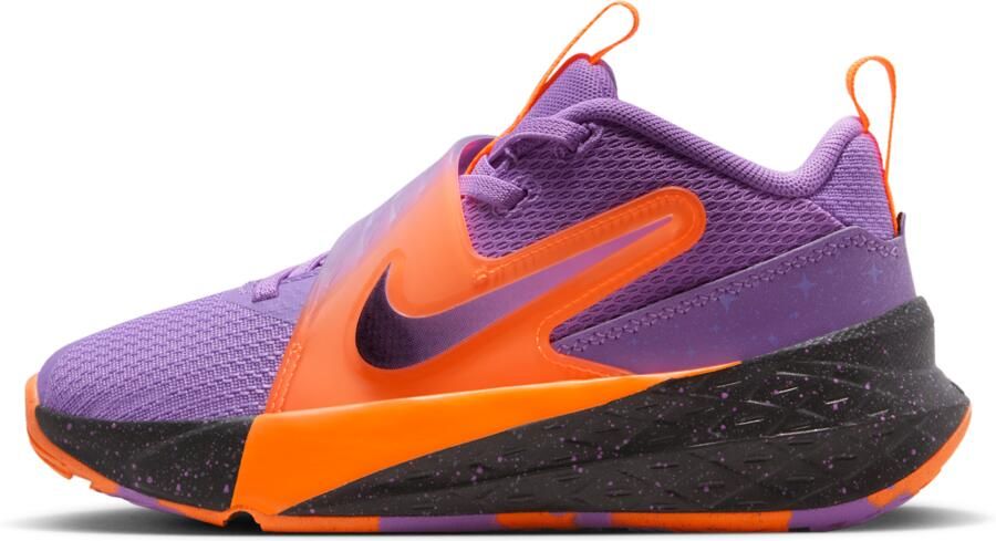 Nike Team Hustle D 12 kleuterschoenen Paars