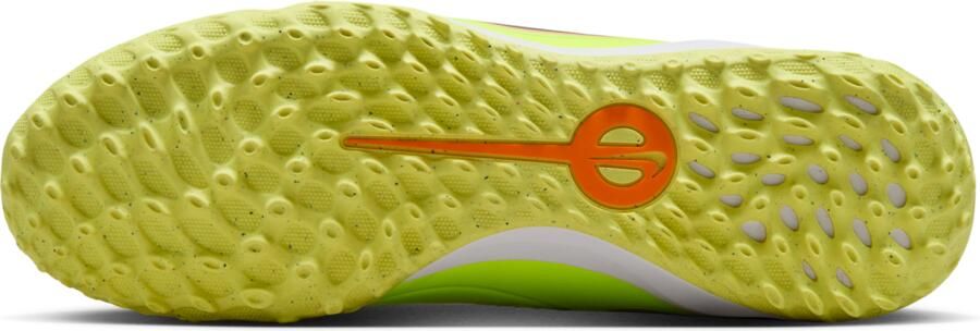 Nike Tiempo Legend 10 Academy low top voetbalschoenen (turf) Geel - Foto 4