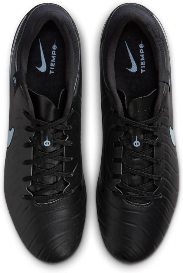Nike Tiempo Legend 10 Academy low top voetbalschoenen (zachte ondergrond) Zwart