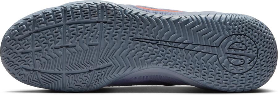 Nike Tiempo Legend 10 Academy Zaalvoetbalschoenen (IN) Lichtblauw Felrood Zwart - Foto 4