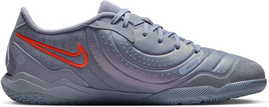 Nike Tiempo Legend 10 Academy Zaalvoetbalschoenen (IN) Lichtblauw Felrood Zwart - Foto 3