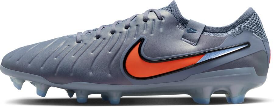 Nike Tiempo Legend 10 Elite low top voetbalschoenen (stevige ondergrond) Blauw - Foto 2