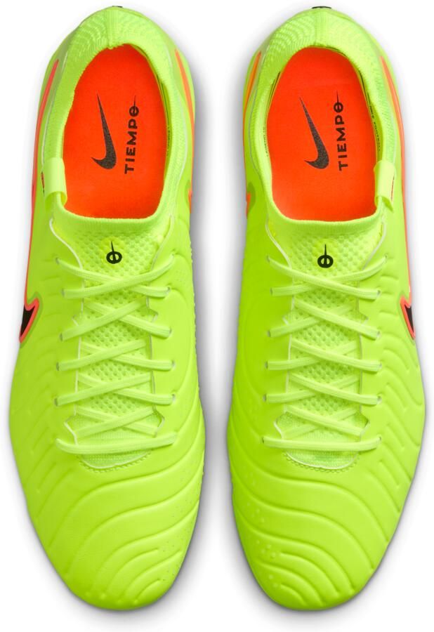 Nike Tiempo Legend 10 Elite low top voetbalschoenen (stevige ondergrond) Geel - Foto 2