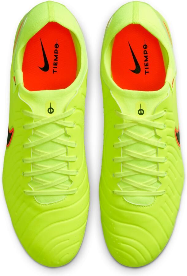 Nike Tiempo Legend 10 Pro low top voetbalschoenen (stevige ondergrond) Geel