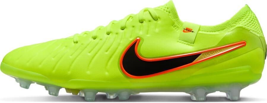Nike Tiempo Legend 10 Elite low-top voetbalschoenen (kunstgras) Geel