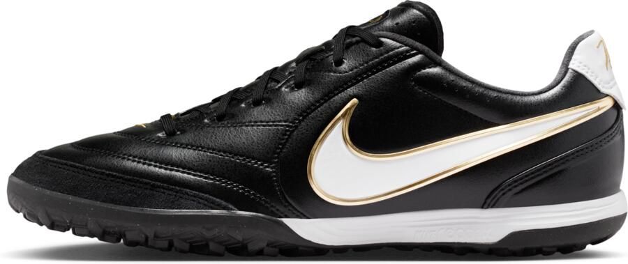 Nike Tiempo Ligera Pro low top voetbalschoen (turf) Zwart