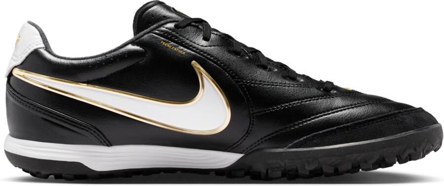 Nike Tiempo Ligera Pro low top voetbalschoen (turf) Zwart - Foto 3