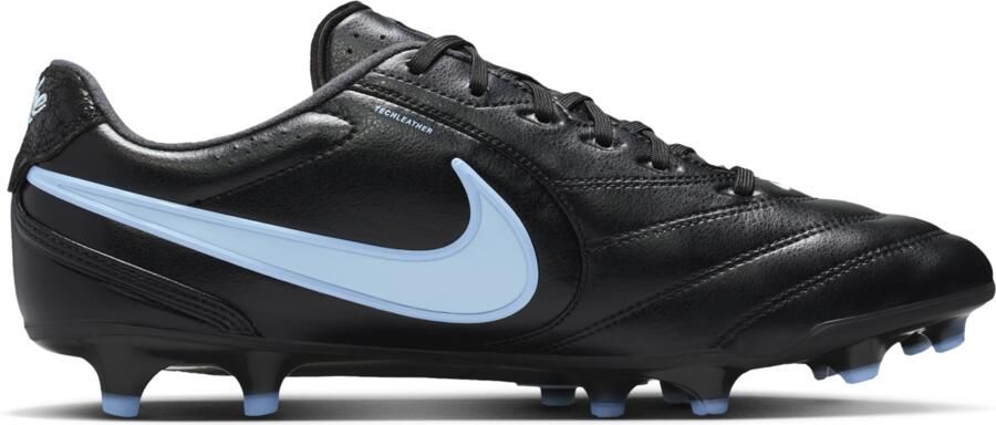 Nike Tiempo Ligera Pro low top voetbalschoenen (stevige ondergrond) Zwart - Foto 3