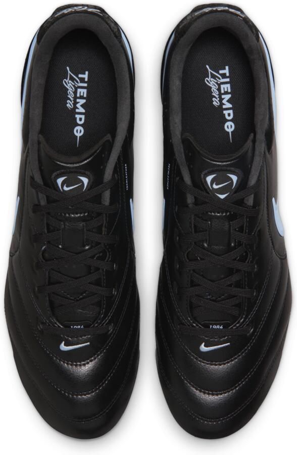 Nike Tiempo Ligera Pro low top voetbalschoenen (stevige ondergrond) Zwart - Foto 2